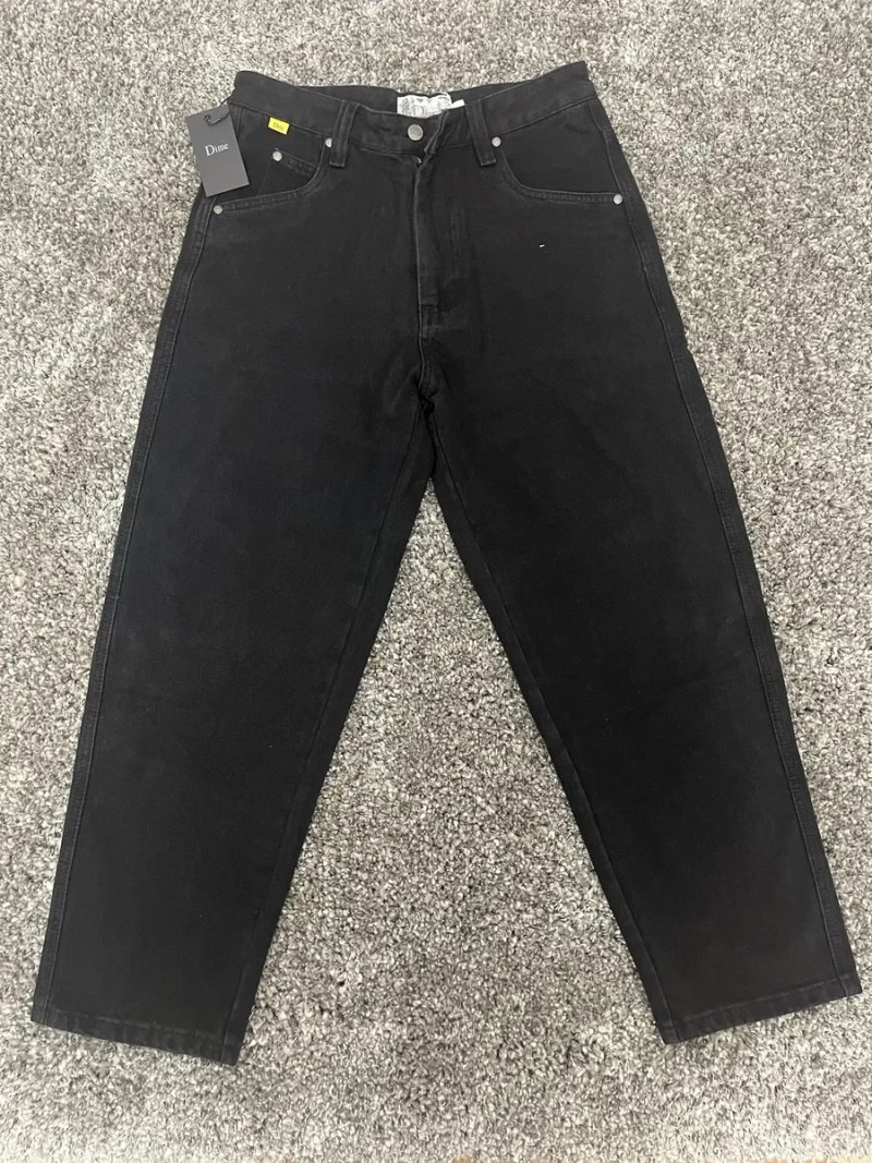 Джинси Dime Baggy Jeans / Широкі джинси Дайм (Чорні / Сині) — фото 5