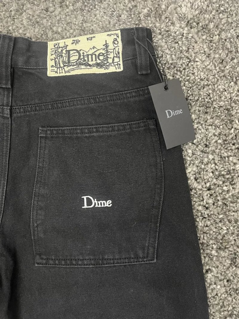 Джинси Dime Baggy Jeans / Широкі джинси Дайм (Чорні / Сині) — фото 7