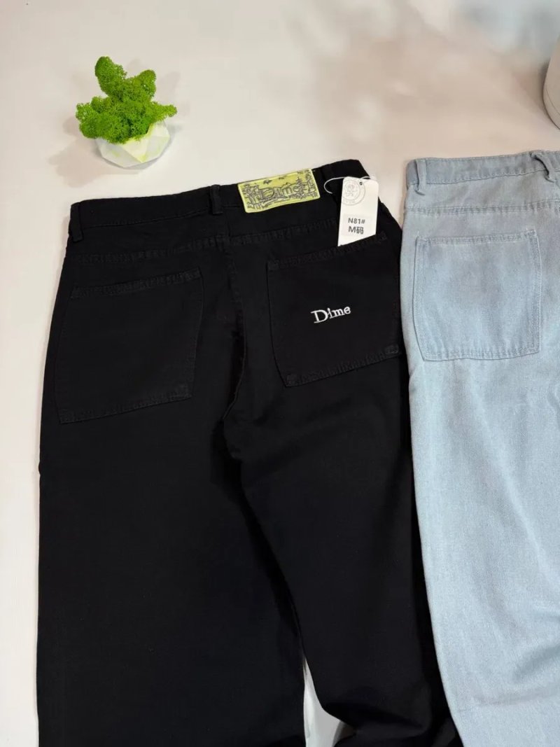 Джинси Dime чоловічі | Dime Jeans | Чорні / Блакитні |S–XL | Джинси Дайм прямі універсальні чоловічі/жіночі — фото 8