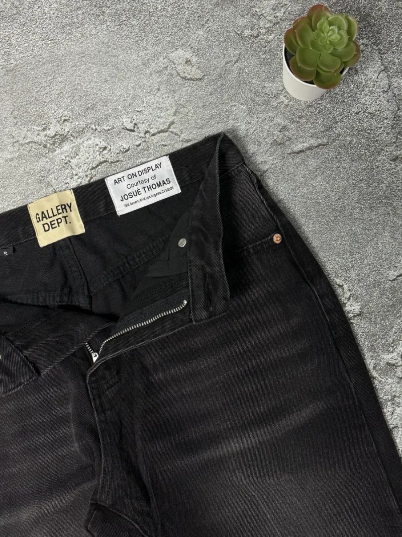 Джинси Gallery Dept/Чорні Джинси Галері Депт/Джинсы Галери Депт/Кльош Джинси/Zara Flared Jeans/Чорні чоловічі джинси — фото 2