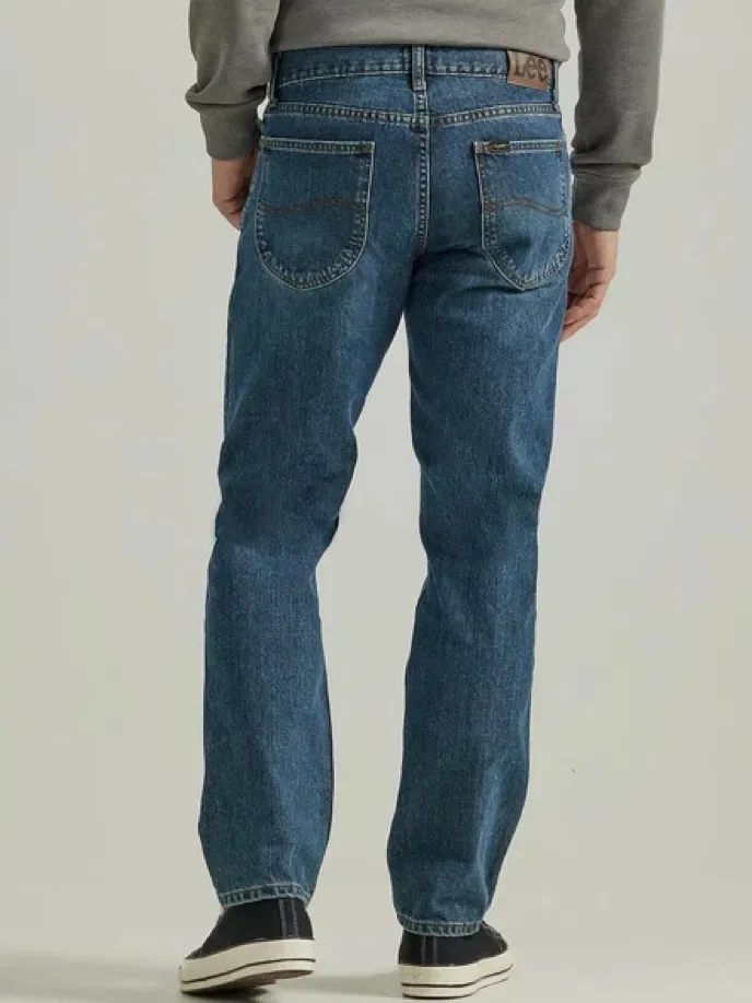 джинси Lee regular fit straight, W34 L36 — фото 2