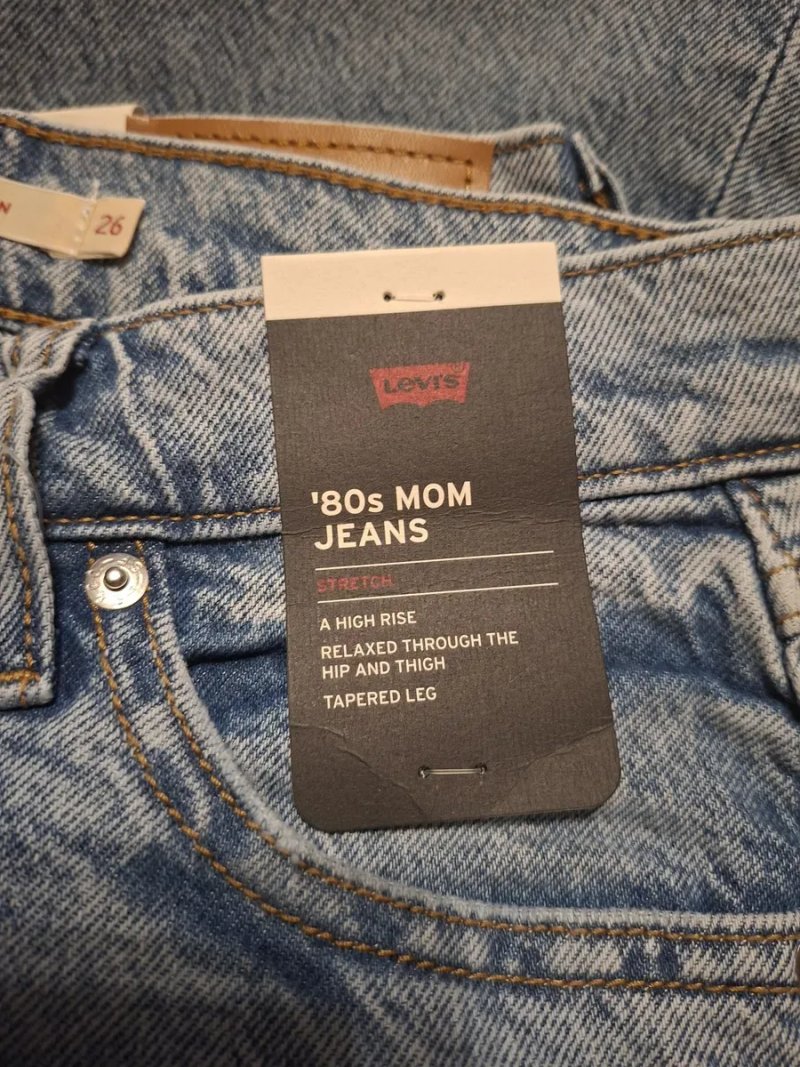 Джинси жіночі Levi's 80s Mom, Premium, 26/30 — фото 5