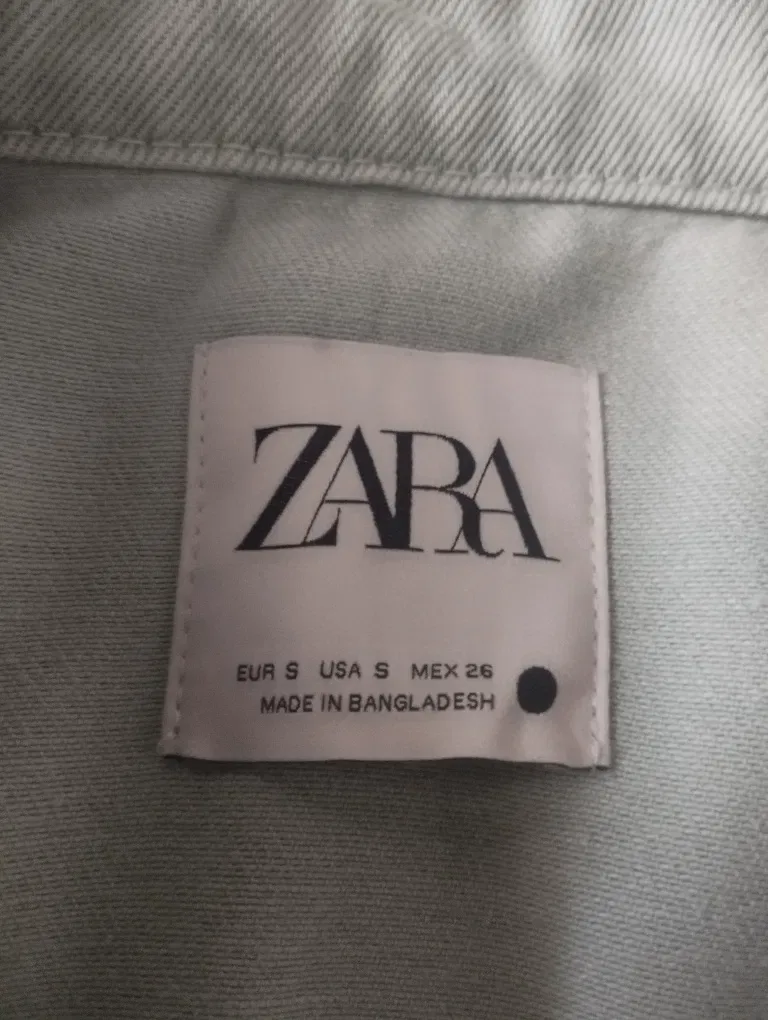 Джинсова куртка Zara, Calvin Klein, guess — фото 3