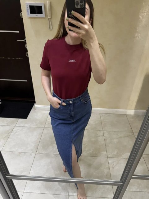 Джинсова спідниця від Zara