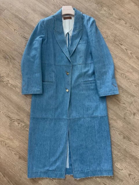 Джинсове пальто The COAT by Katya Silchenko, One Size