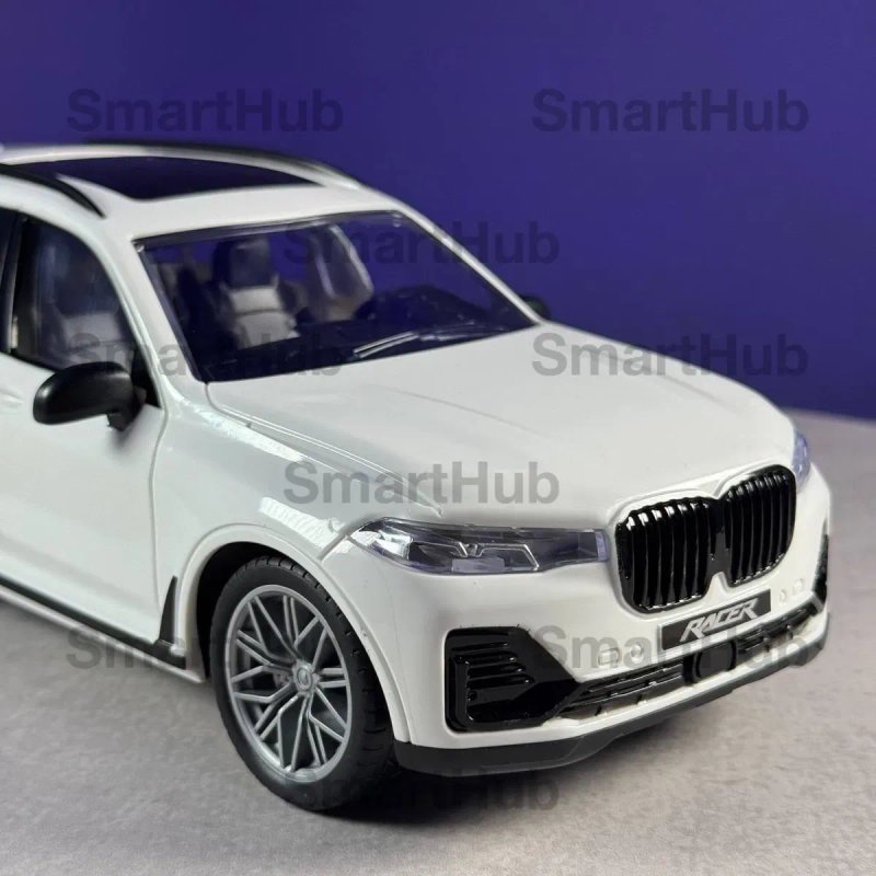 Джип на радиоуправлении BMW X5 белый | Машинка на пульте управления | БМВ на радиоуправлении — фото 7