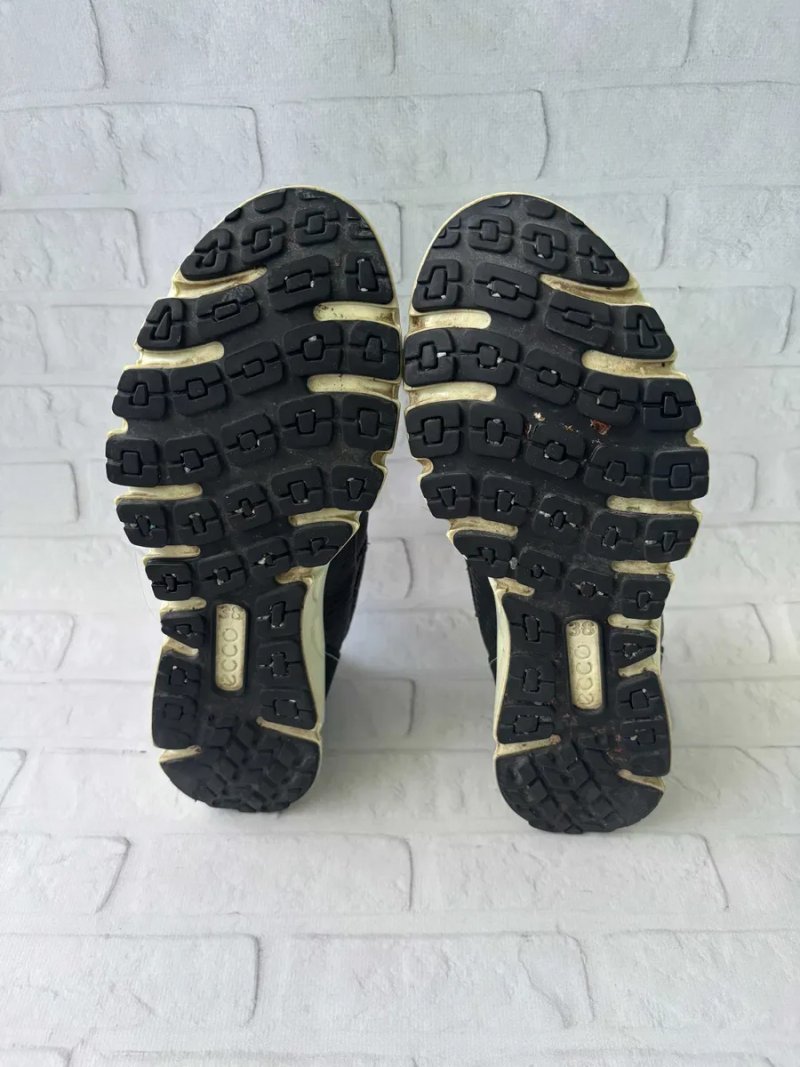 Ecco Multi-Vent Gore-Tex GTX Black Size 38 Розмір Екко Гортекс Мембрана Осінь Чорні Шкіряні Жіночі Кросівки Чорные Кожаные Женские Кроссовки Оригінал — фото 7
