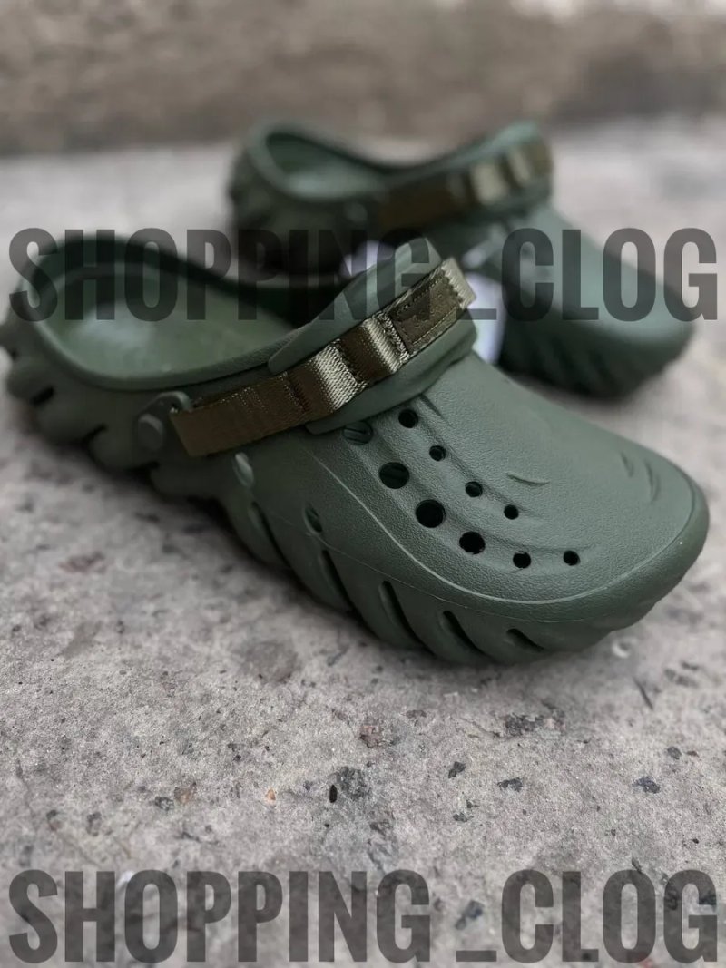 Echo clog Peach White Жіночі Крокси Сабо Crocs Echo clog Crocs — фото 5