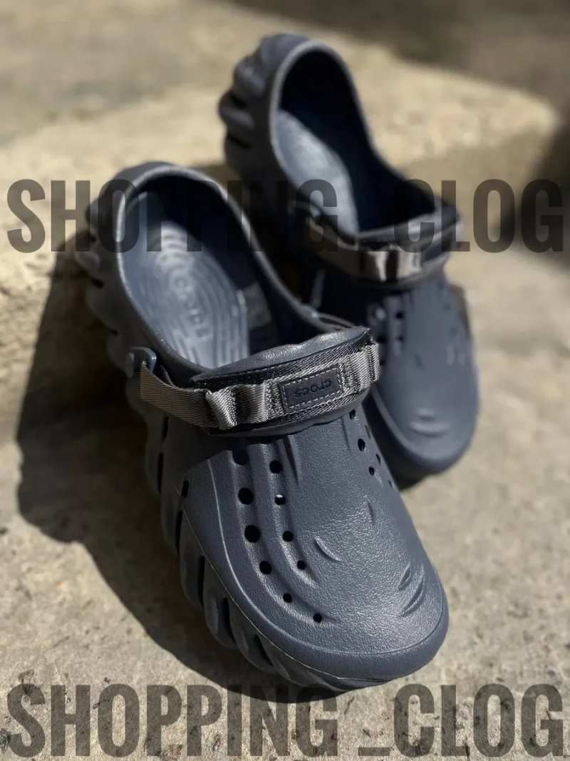 Echo clog Peach White Жіночі Крокси Сабо Crocs Echo clog Crocs — фото 6