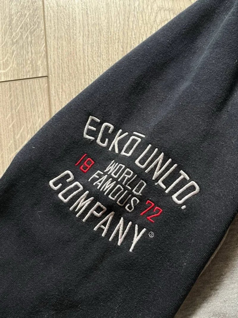 Ecko Unltd big logo rino zip hoodie vintage rare skate hiphop style — фото 4