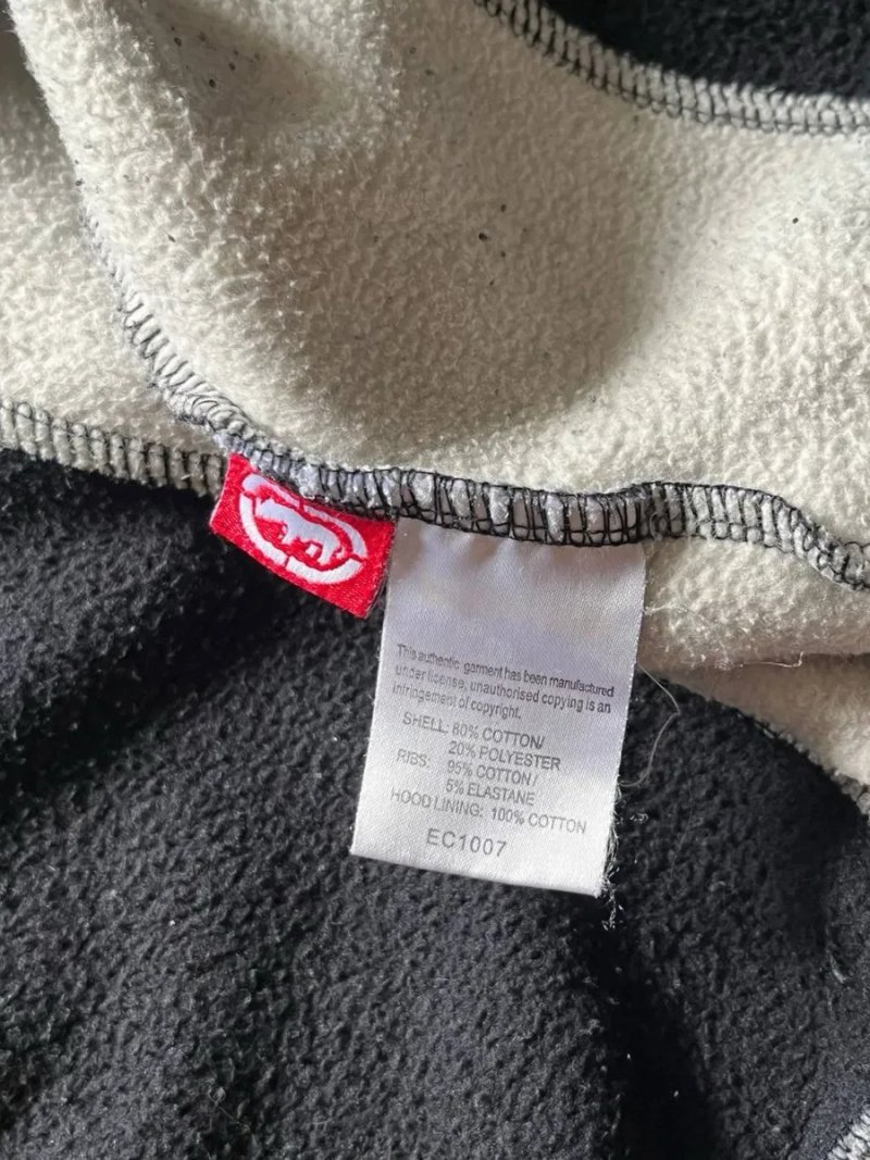 Ecko Unltd big logo rino zip hoodie vintage rare skate hiphop style — фото 7