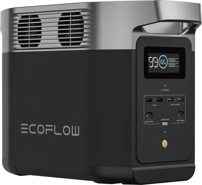 ecoflow delta 2 max 2400 ват нова за Німеччини — фото 3