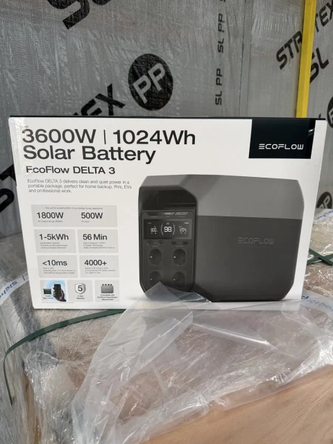 Ecoflow Delta 3 1024 Wh 3600W європейська версія