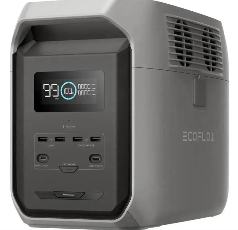 EcoFlow Delta 3 1500 (Delta 3) 1536 Вт\год (3600 Вт) европа   наши розетки. Екофло delta 3 1500 1536 delta 2 delta 3 max — фото 3