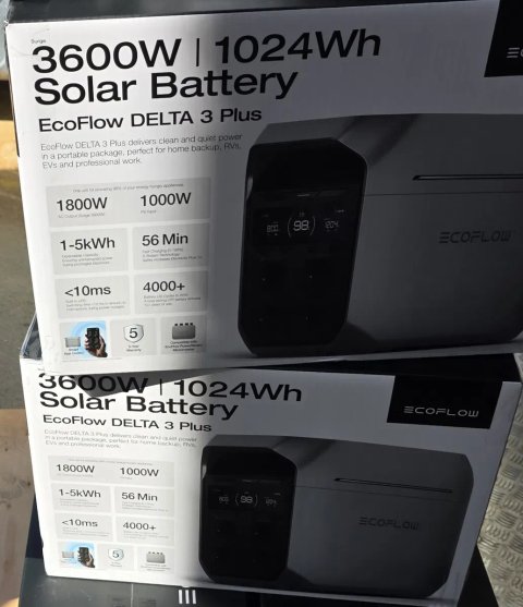 EcoFlow DELTA 3 plus Зарядна станція нова