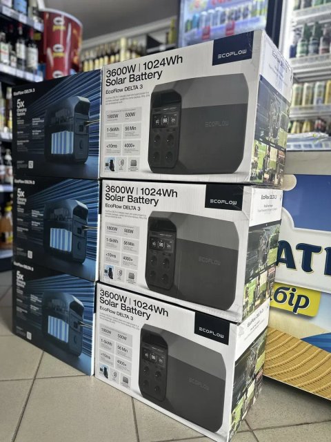 Ecoflow delta 3 - з Німеччини євро резетка