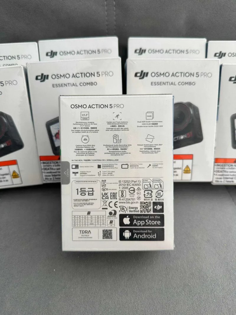 Екшн-камера DJI Osmo Action 5 Pro Essential Combo Standart Combo Нова — фото 3