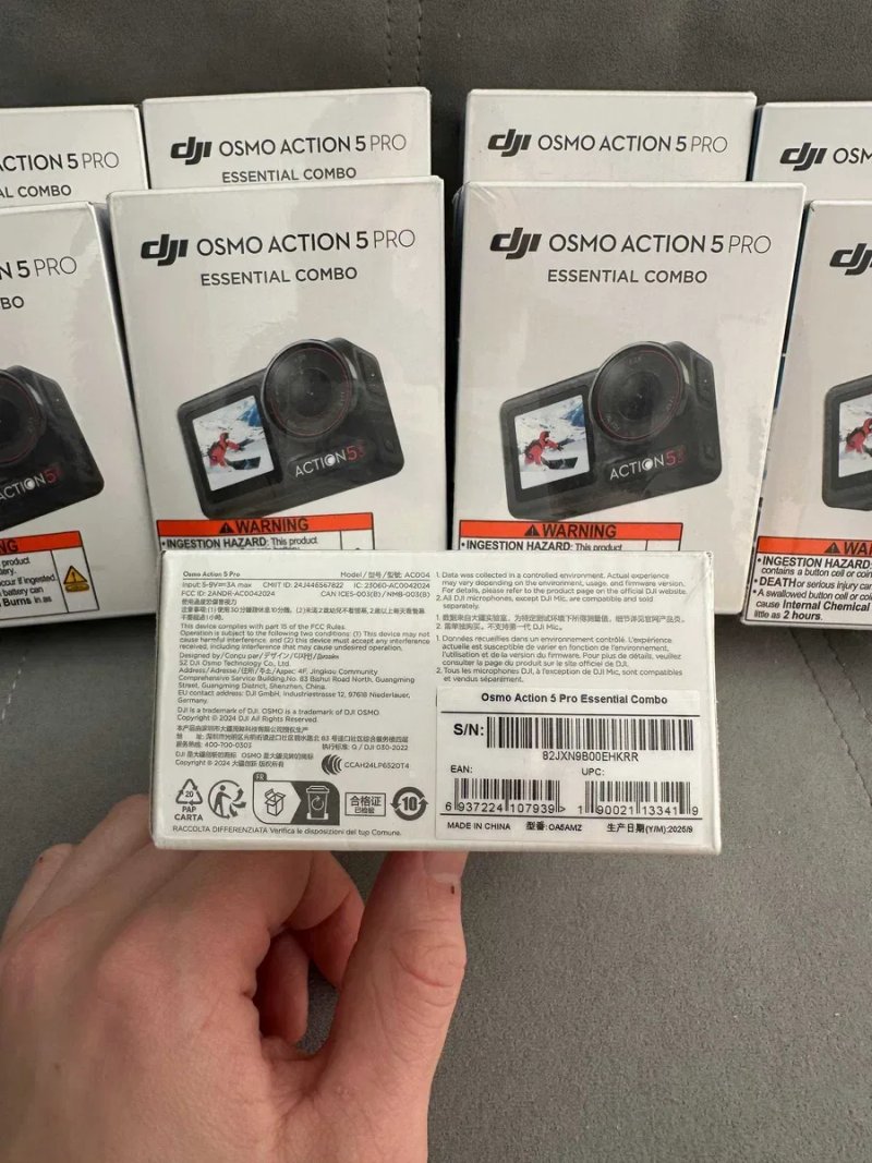 Екшн-камера DJI Osmo Action 5 Pro Essential Combo Standart Combo Нова — фото 4