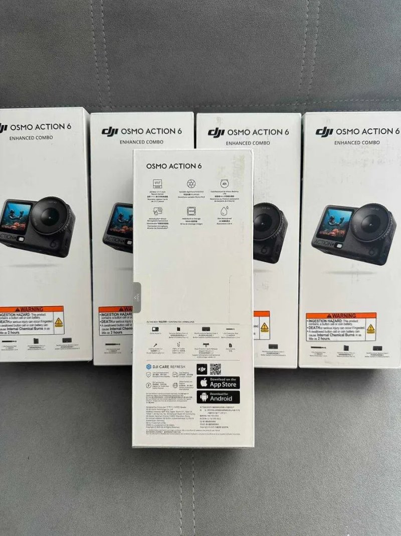Екшн-камера DJI Osmo Action 6 Enhanced Combo НОВА — фото 2