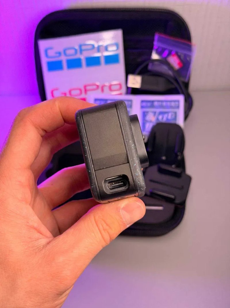 Екшн-камера GoPro Hero 12 + флешка + кейс та аксесуари — фото 5