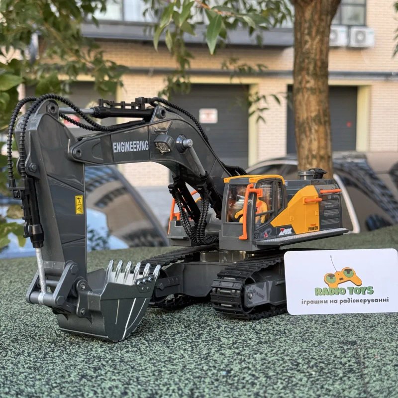 Экскаватор на радиоуправлении "Rudex Excavator" | Бульдозер на пульте — фото 2
