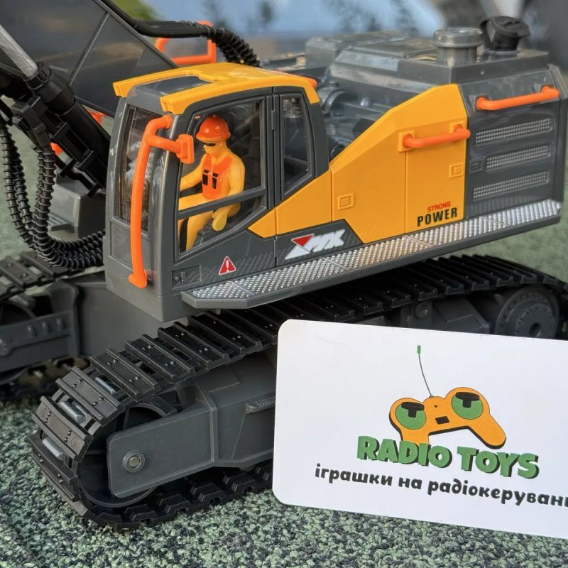 Экскаватор на радиоуправлении "Rudex Excavator" | Бульдозер на пульте — фото 3