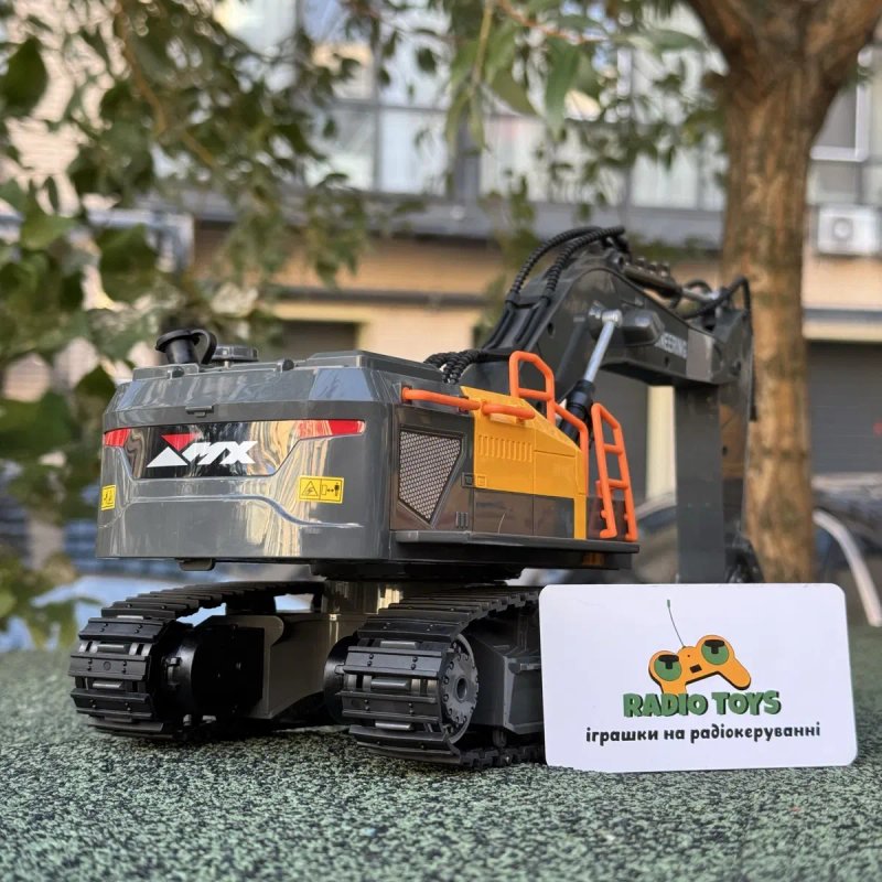 Экскаватор на радиоуправлении "Rudex Excavator" | Бульдозер на пульте — фото 4