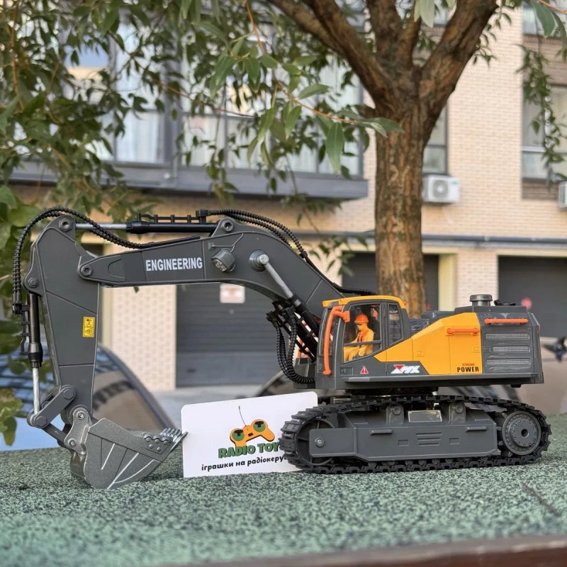 Экскаватор на радиоуправлении "Rudex Excavator" | Бульдозер на пульте — фото 5