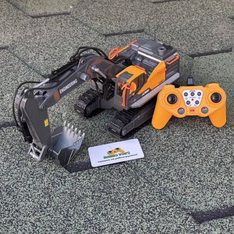 Экскаватор на радиоуправлении "Rudex Excavator" | Бульдозер на пульте — фото 8