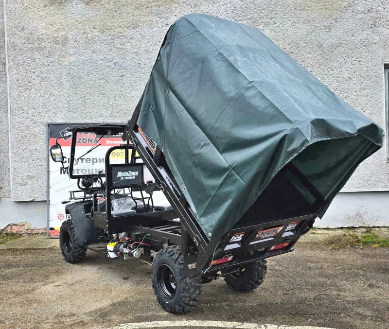 ЕКСКЛЮЗИВНА ПРОПОЗИЦІЯ: Вантажний квадроцикл Hummer 400cc (4x4) з Пониженим рядом передач! — фото 7