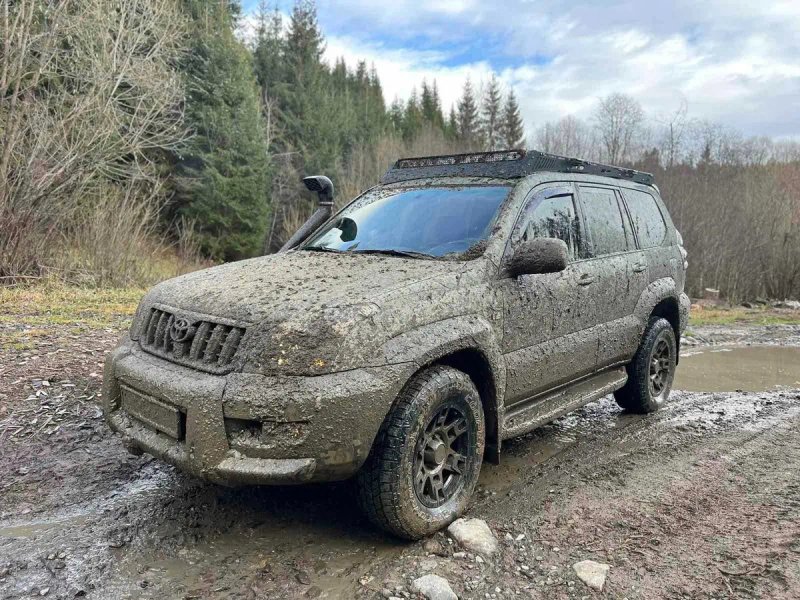 Експедиційний багажник платформа Toyota Prado 120 / Lexus GX470 — фото 4