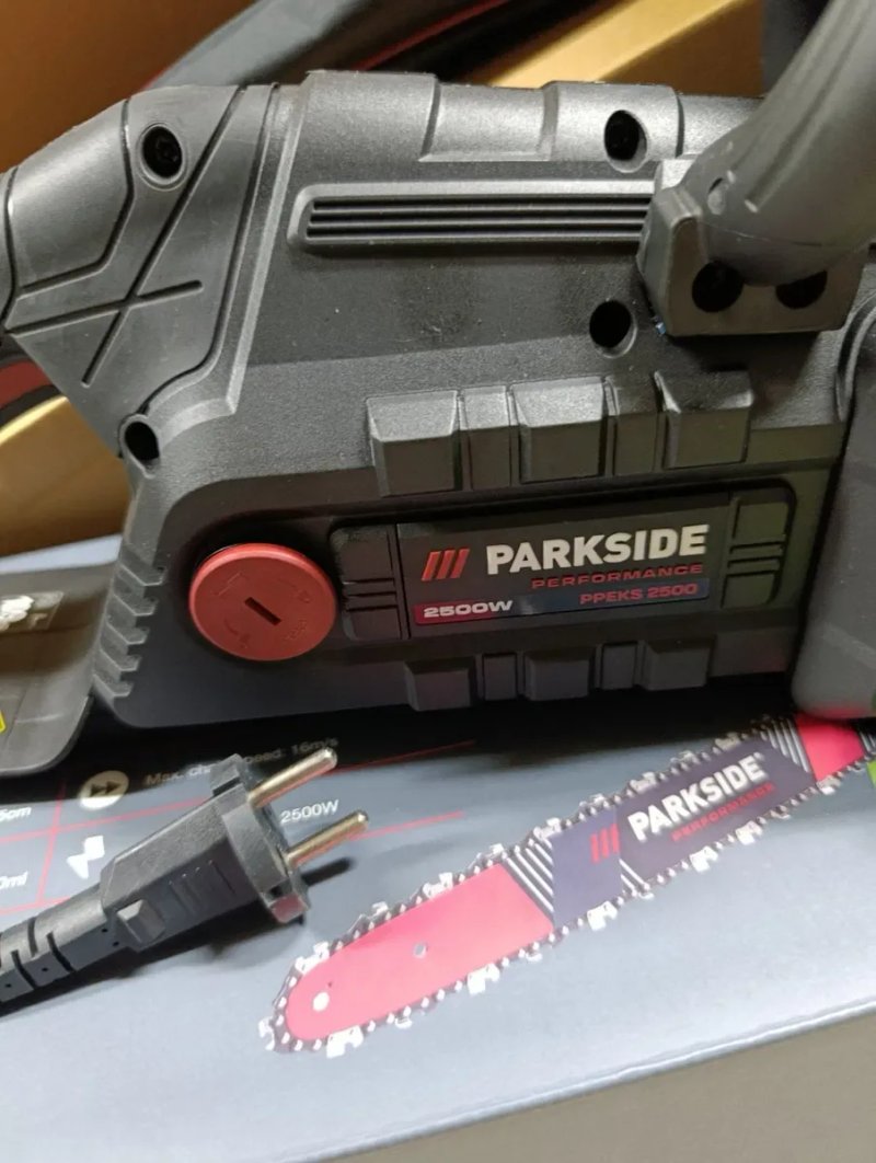 Електрична бензопила PARKSIDE PERFORMANCE PPEKS 2500 B2, електро пила парксайд перформанс 2500вт, пилка парксайд, мережева пила парксайд перформанс — фото 6