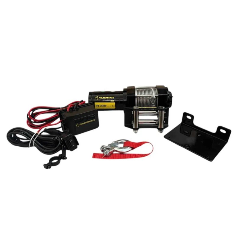 Електрична лебідка Pragmatec для евакуатора, від 1 - 5 т 12V 24V — фото 3