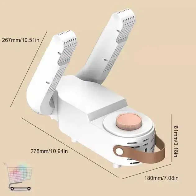 Електрична сушарка для взуття з таймером до 120 хв Shoes Dryer LY-740 — фото 7