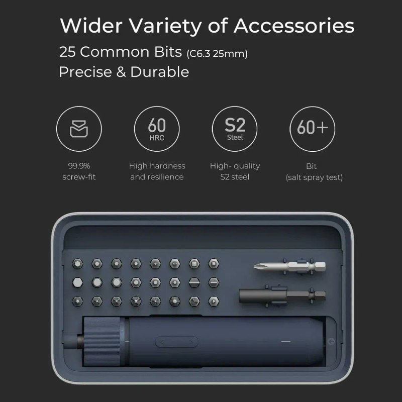 Електрична викрутка Xiaomi HOTO Precision Screwdriver Set QWLSD011 — фото 3