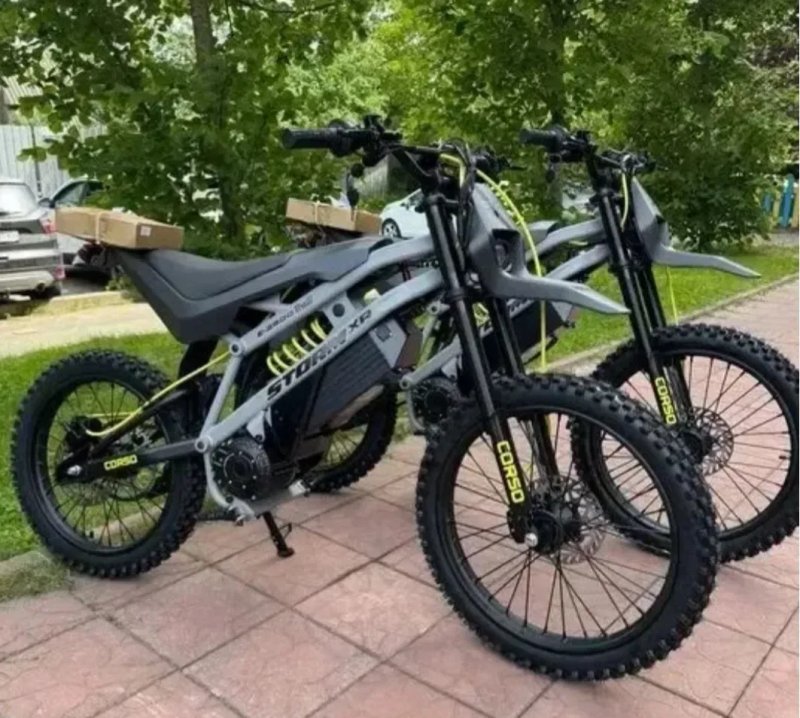 Електричний діртбайк Новий Corso Storm 3000W Гарантія 3 роки Безкоштовна доставка Електробайк — фото 5