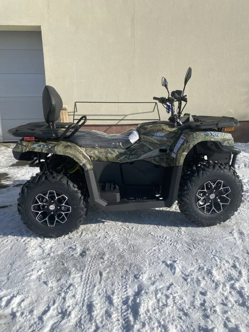 Електричний квадроцикл SokMoto Raptor EV 15кВт 4х4 — фото 2