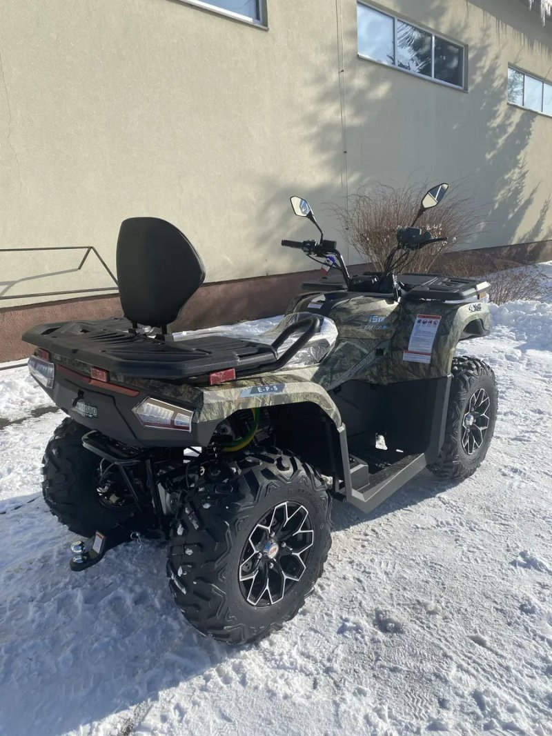 Електричний квадроцикл SokMoto Raptor EV 15кВт 4х4 — фото 3