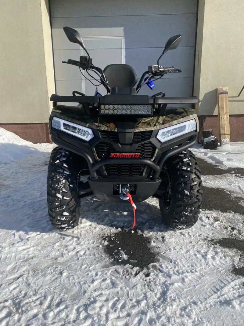 Електричний квадроцикл SokMoto Raptor EV 15кВт 4х4 — фото 7