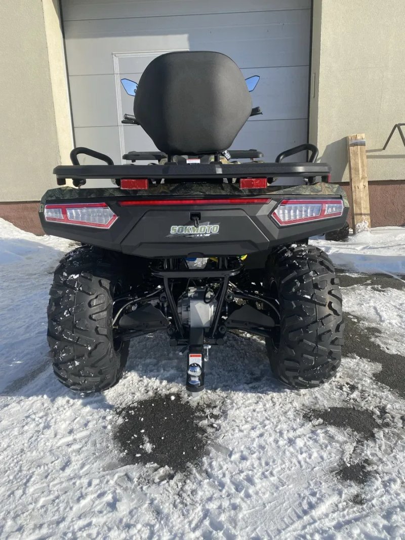 Електричний квадроцикл SokMoto Raptor EV 15кВт 4х4 — фото 8