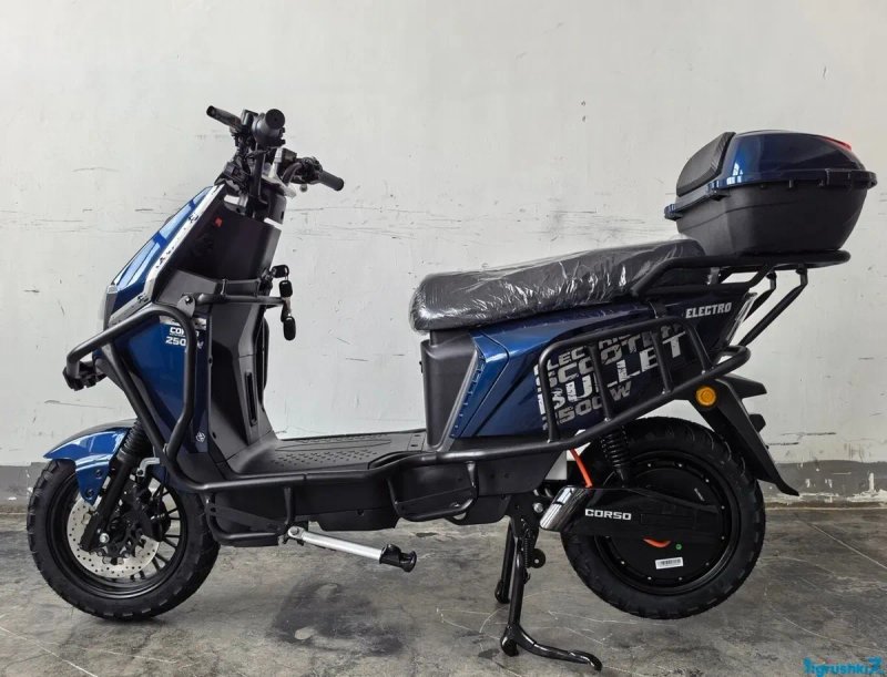 Електричний мопед Corso Bullet двигун 2500W, акумулятор літій-залізо-фосфатний 72V/40Ah — фото 4