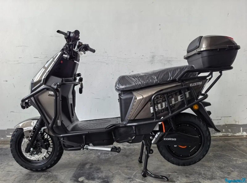 Електричний мопед Corso Bullet двигун 2500W, акумулятор літій-залізо-фосфатний 72V/40Ah — фото 6