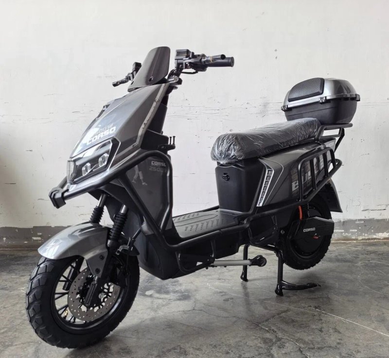 Електричний мопед Corso Bullet двигун 2500W, акумулятор літій-залізо-фосфатний 72V/40Ah — фото 7
