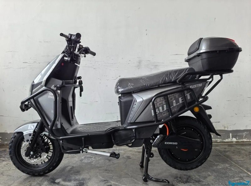 Електричний мопед Corso Bullet двигун 2500W, акумулятор літій-залізо-фосфатний 72V/40Ah — фото 8