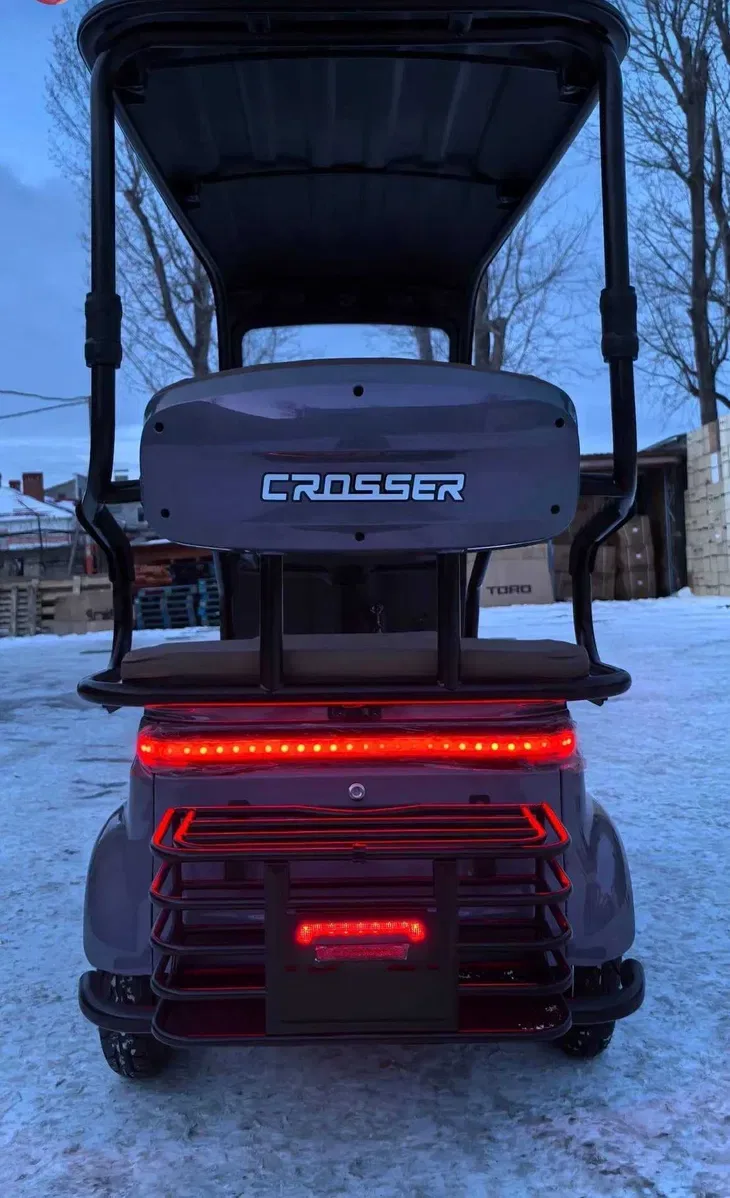 Електричний трицикл з дахом Crosser TR-7 МАХ 1000W-72V-24Ah графен 2026 Електротрайк — фото 8