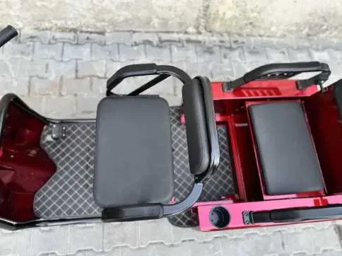 Електричний трицкил Crosser TR-5 (Мотор 1200W 72V 24Ah) Колеса 10 - Червоний — фото 6