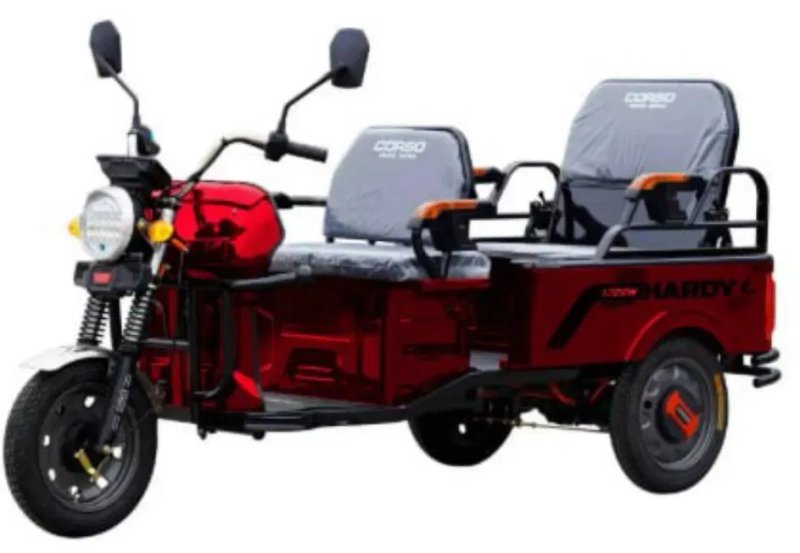 Електричний вантажний трицикл CORSO “HARDY”;1200 W;60V/38Ah;колесо 300 — фото 2