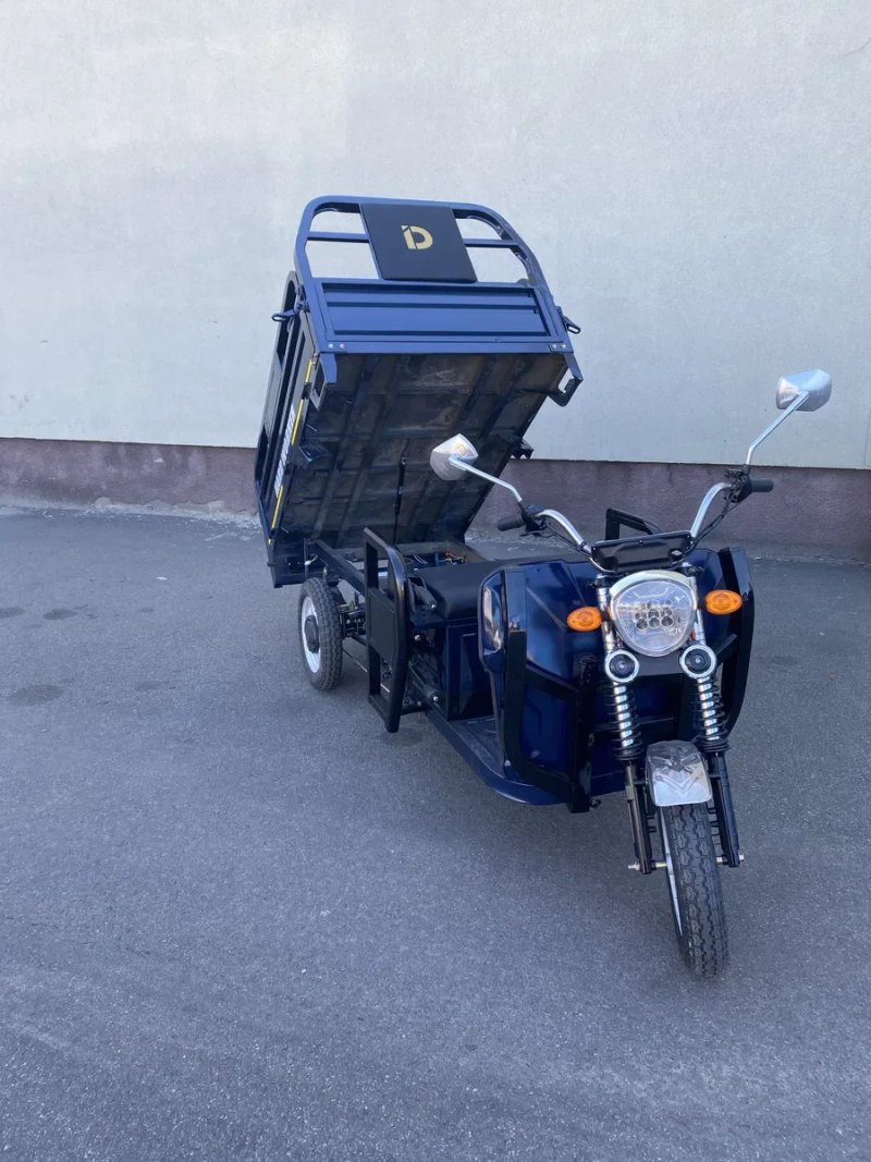 Електричний вантажний трициклLiFePO4 Hardworker PRO Cargo-15 2000W-72V — фото 2