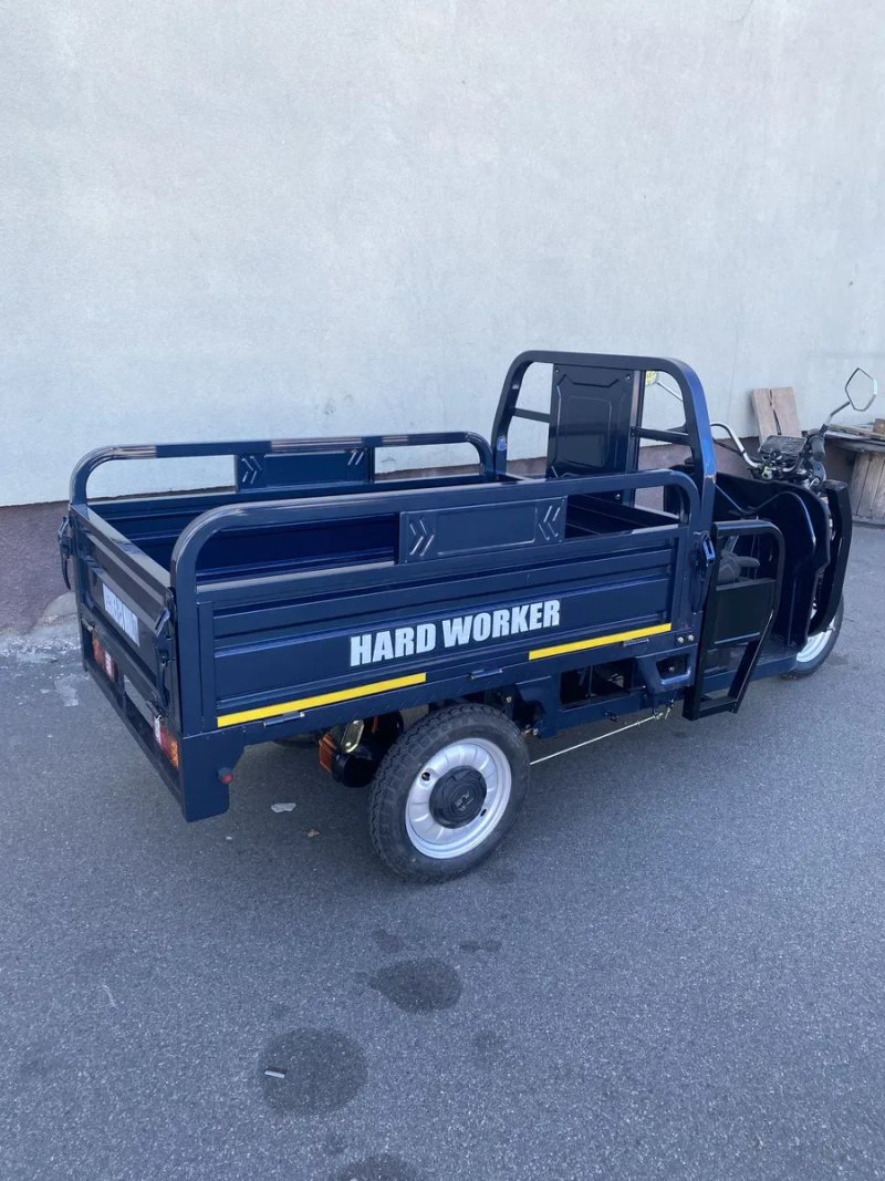 Електричний вантажний трициклLiFePO4 Hardworker PRO Cargo-15 2000W-72V — фото 3