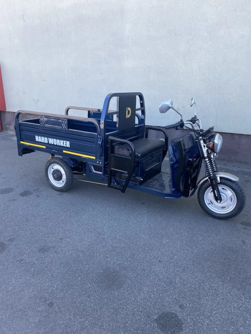 Електричний вантажний трициклLiFePO4 Hardworker PRO Cargo-15 2000W-72V — фото 4